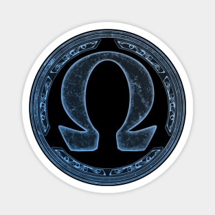 Omega Symbol Magnet